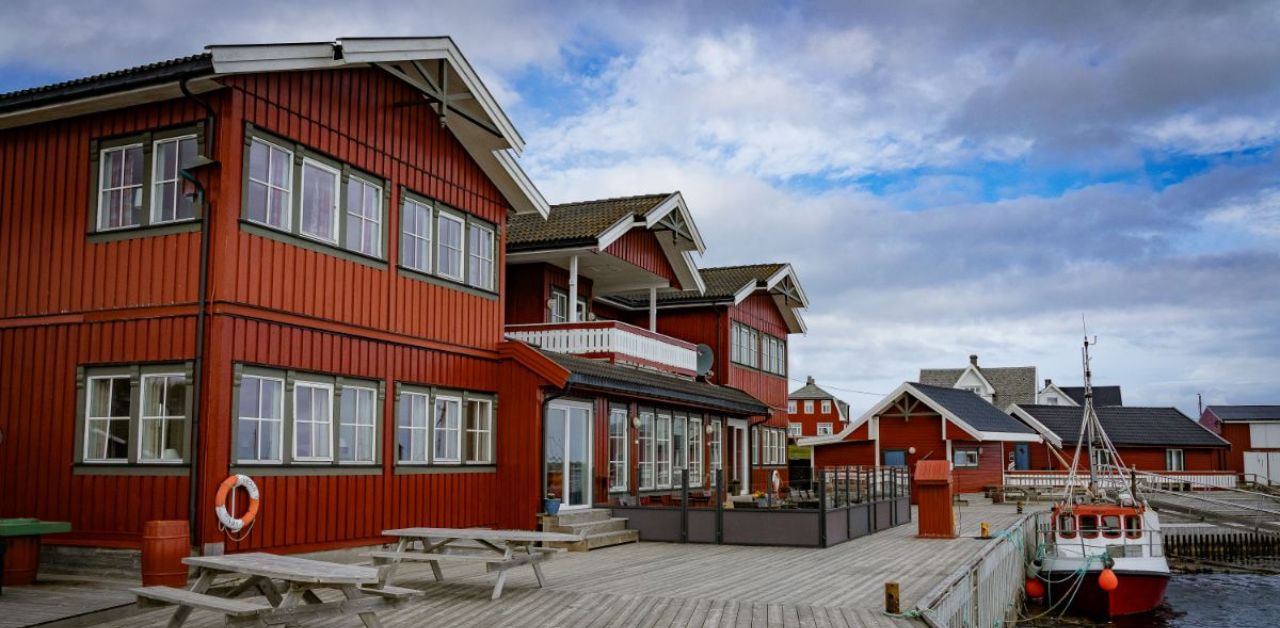 Widerøe Airlines Røst Office in Norway